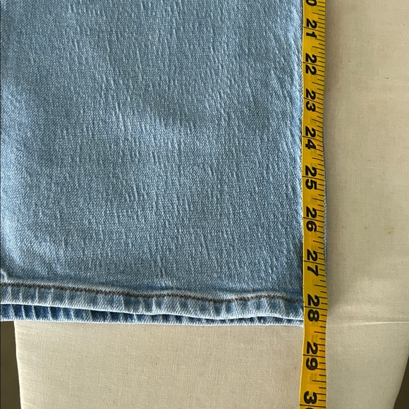 Quince Wide legs Straight cut Women's Light Wash High-Rise Jeans Size 26 - Picture 8 of 9